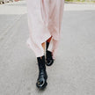 Honora Cap-Toe Lace-Up Lug Sole Boots