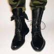 Honora Cap-Toe Lace-Up Lug Sole Boots