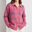 Sarah Longline Button-Front Cozy Cardigan