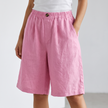 Margot Relaxed Elastic-Waist Pocket Shorts