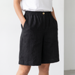 Margot Relaxed Elastic-Waist Pocket Shorts