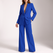 Ophelia V-Front Blazer and Trouser Set - 7