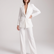 Ophelia V-Front Blazer and Trouser Set - 5