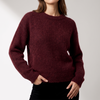 Lorraine Fuzzy Soft-Knit Relaxed Sweater - 1