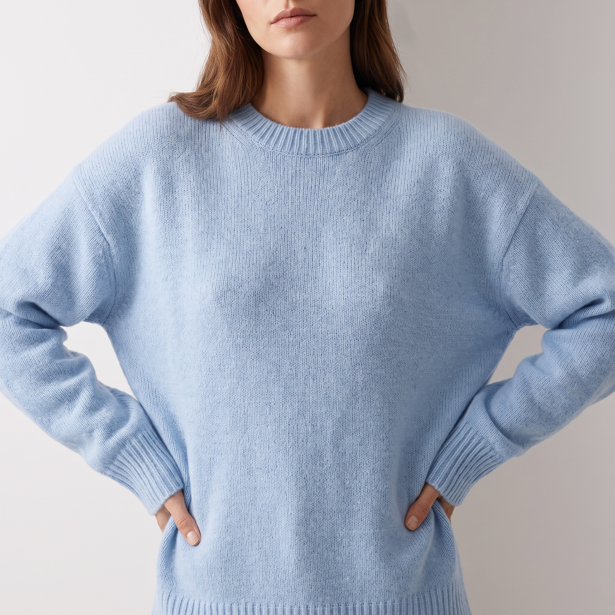 Lorraine Fuzzy Soft-Knit Relaxed Sweater - 8