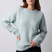 Lorraine Fuzzy Soft-Knit Relaxed Sweater - 11