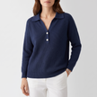 Eliza Refined Collared Button Pullover - 5