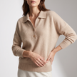 Eliza Refined Collared Button Pullover - 3