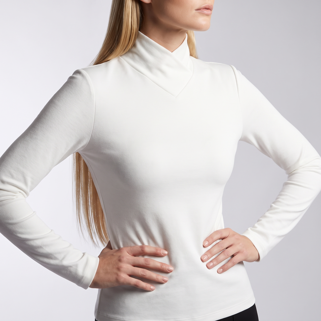 Petunia Sculpted Soft-Touch Turtleneck - 1
