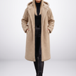 Coralie Hooded Plush Teddy Coat