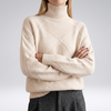 Celeste Cashmere-Blend Turtleneck Sweater