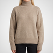 Anastasia High-Neck Cashmere Sweater