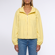 Sabine Hooded Gathered-Hem Windbreaker - Yellow