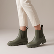 Imogen Waterproof Lug Sole Chelsea Boots - Army Green