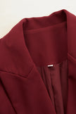 Martina Tailored V-Neck Blazer Midi Dress