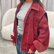Avery Oversized Zip-Up Bomber Jacket