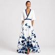 Floral Maxi Dress Elegant Flowing Casual Summer Occasion Dress