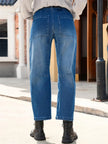 Clementine Mid-Rise Utility Barrel Jeans