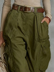 Noemie Oversized Parachute Cargo Pants