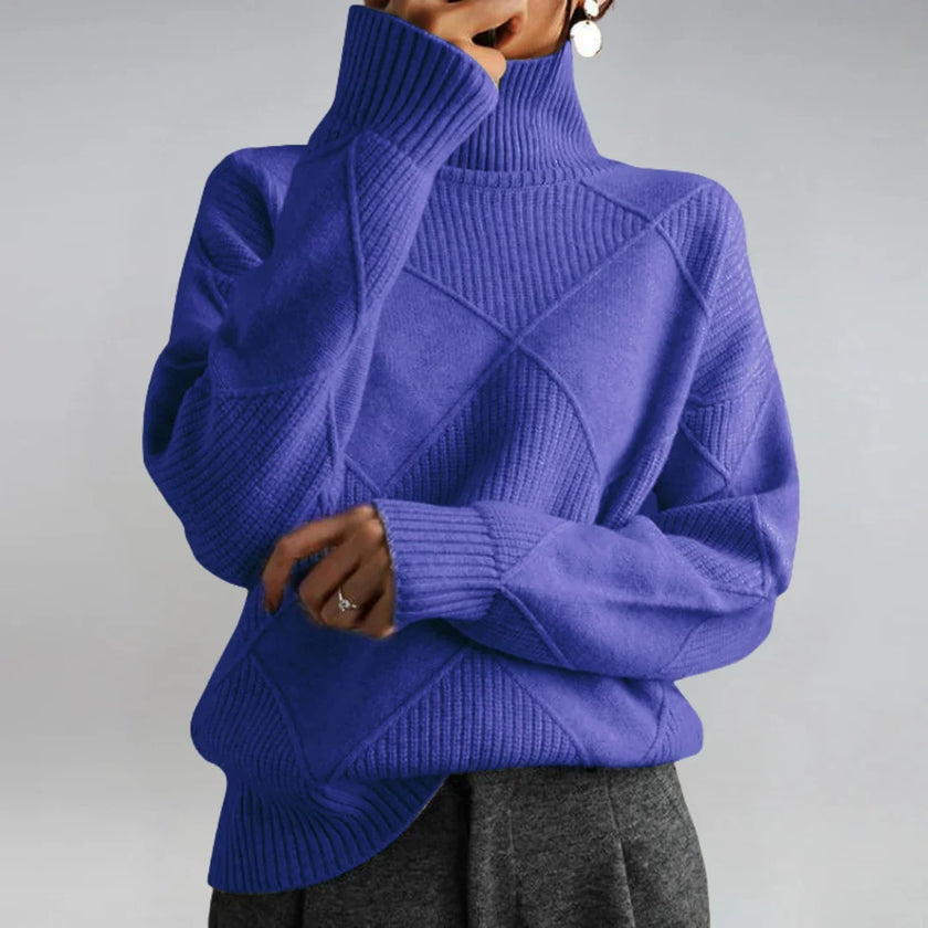 Celeste Plush Turtleneck Sweater
