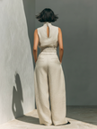 Zaira Sleeveless Tank Wide-Leg Pant Set